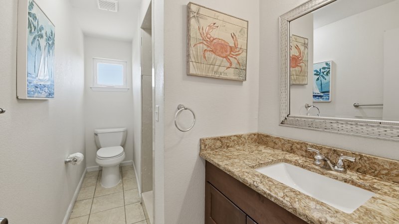 Footprints in the Sand – Common Bath for 2nd Floor