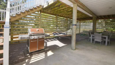 Fun in the Sun – Grill Area and Covered Seating Area