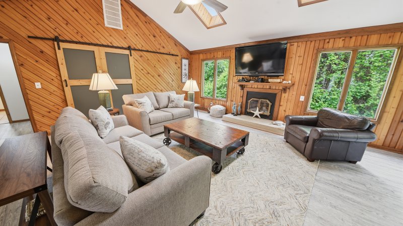 Beach Parsonage – Living Room