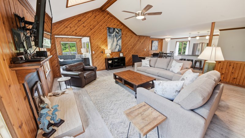 Beach Parsonage – Living Room