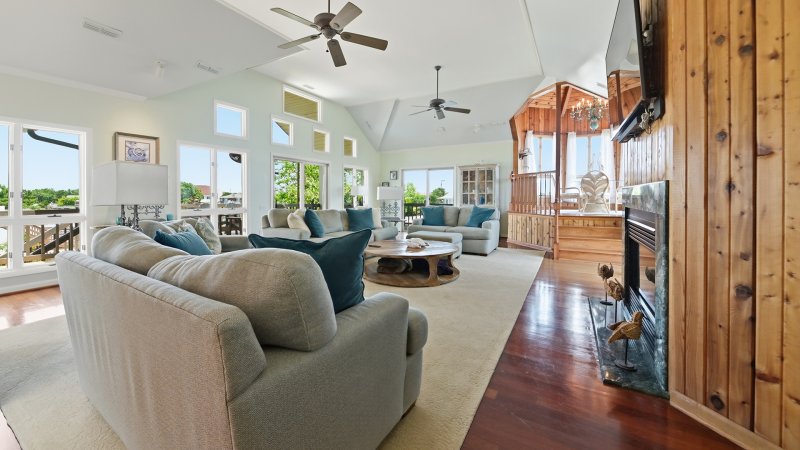 The Shore House – Living Room