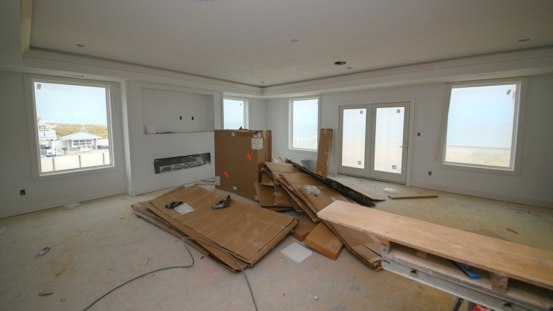 Coffee Grounds – Living Room Under Renovation