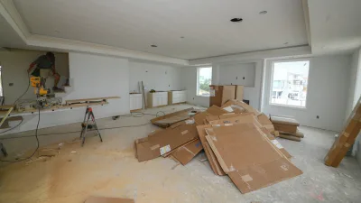 Coffee Grounds – Living Room Under Renovation