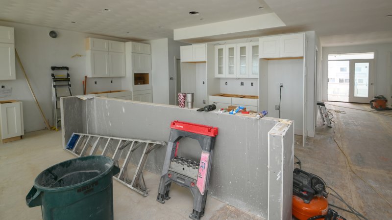 Coffee Grounds – Kitchen Under Renovation