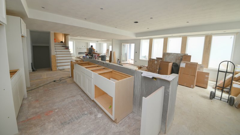 Coffee Grounds – Kitchen Under Renovation