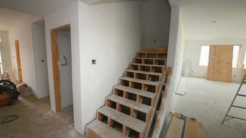 Coffee Grounds – Stairs Under Renovation