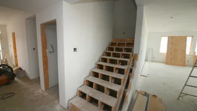 Coffee Grounds – Stairs Under Renovation