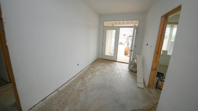 Coffee Grounds – Foyer Under Renovation