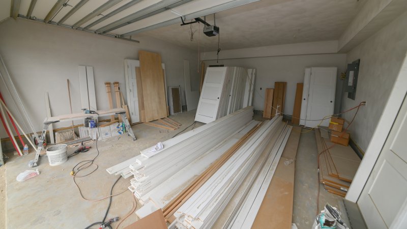 Coffee Grounds – Garage Under Renovation