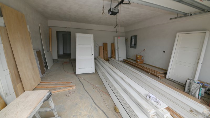 Coffee Grounds – Garage Under Renovation