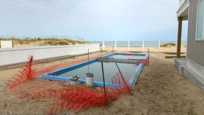 Coffee Grounds – Pool Under Construction
