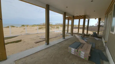 Coffee Grounds – Deck Under Renovation