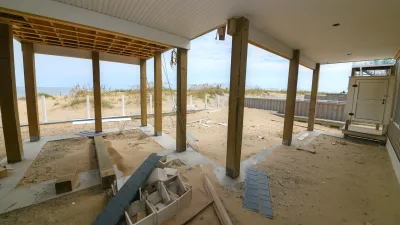 Coffee Grounds – Deck Under Renovation