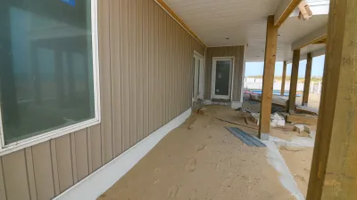 Coffee Grounds – Deck Under Renovation