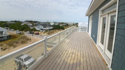 Coffee Grounds – Deck Under Renovation
