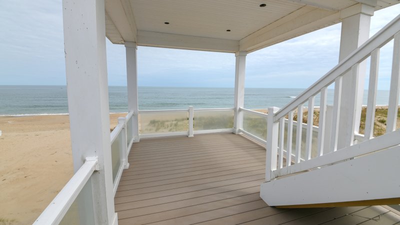 Coffee Grounds – Deck Under Renovation