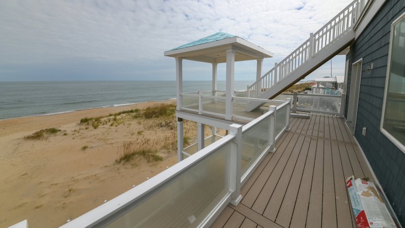 Coffee Grounds – Deck Under Renovation