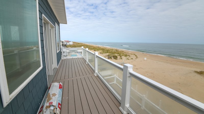 Coffee Grounds – Deck Under Renovation