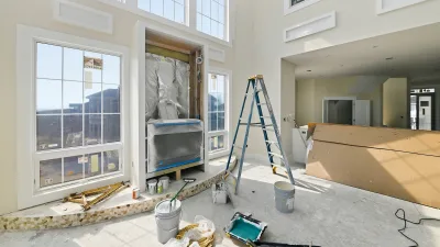 Seaside Oasis – Living Room Under Construction