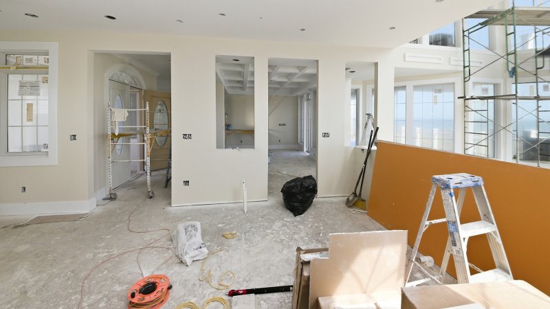 Seaside Oasis – Kitchen Under Construction