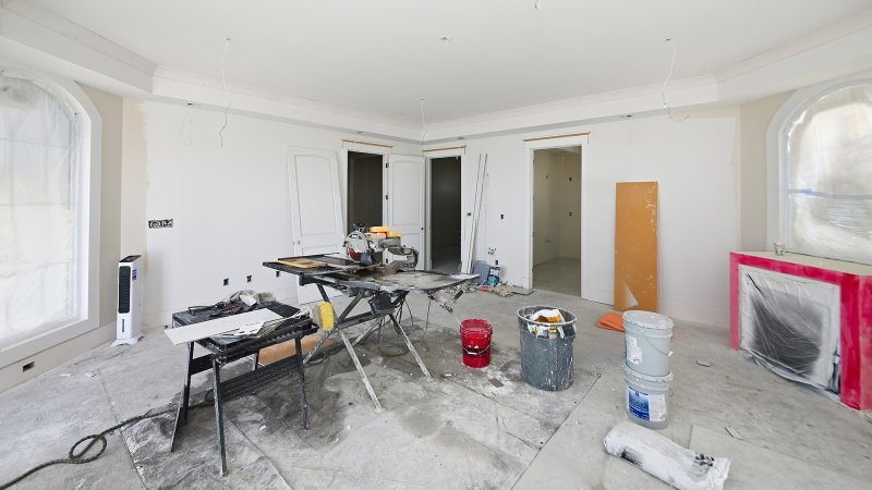 Seaside Oasis – Bedroom 1 Under Construction