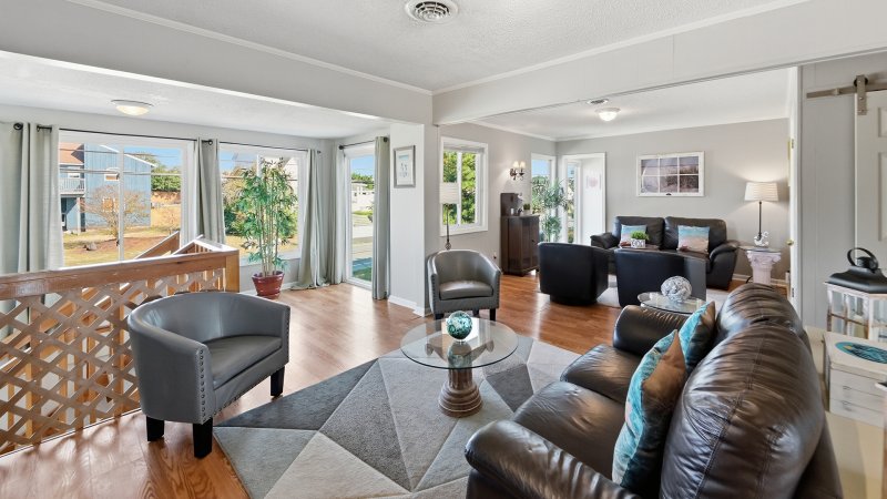 A Beach Oasis – Living Room