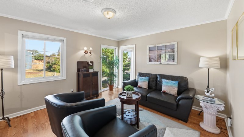 A Beach Oasis – Living Room