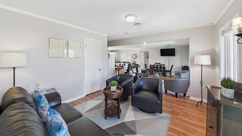 A Beach Oasis – Living Room