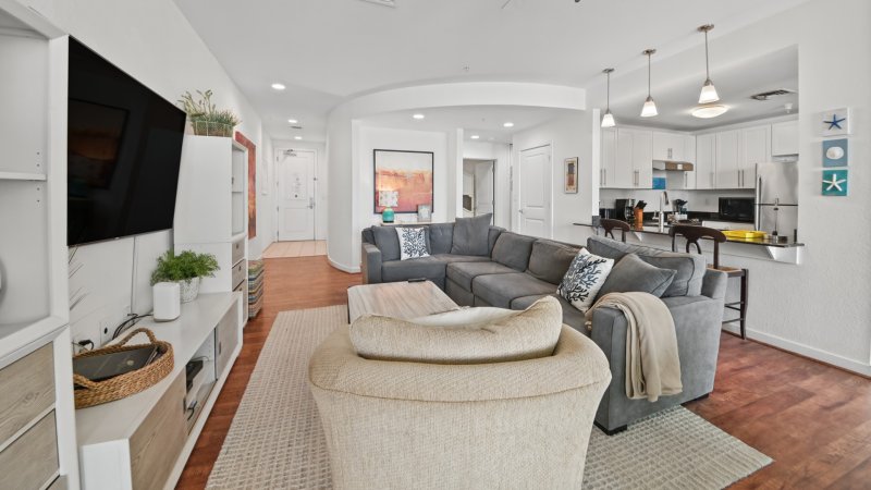 Oceanfront Oasis – Living Room