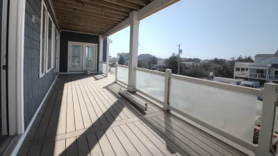 Coffee Grounds – Deck Under Renovation
