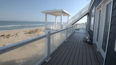 Coffee Grounds – Deck Under Renovation
