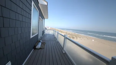 Coffee Grounds – Deck Under Renovation